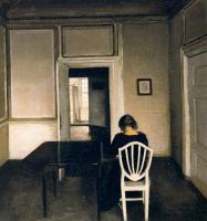 Vilhelm Hammershoi - Les Portes Ouvertes